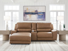 Leasing Furniture - Ashley Furniture - DeepWakes Sectional - 3-Piece Power Reclining Sectional with Chaise - PCU62606S17