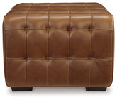 Leasing Furniture - Ashley Furniture - Temmpton Living Room - Oversized Accent Ottoman / Chocolate - U9270808
