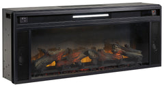 Leasing Furniture - Ashley Furniture - Entertainment Accessories Fireplace Insert - Fireplace Insert / Black - W100-12