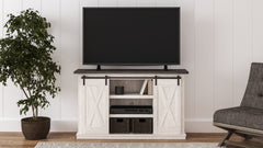 Leasing Furniture - Ashley Furniture - Dorrinson 54" TV Stand - 54" / Two-tone - W287-48
