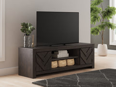 Leasing Furniture - Ashley Furniture - Cayboni TV Stand - 71" / Whitewash - W3788-68