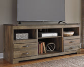 Leasing Furniture - Ashley Furniture - Trinell TV Stand - 63" / Brown - W446-68