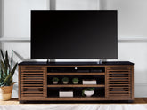 Leasing Furniture - Ashley Furniture - Kallari 84" TV Stand - 84" / Warm Brown/Black - W737-78