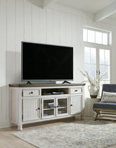 Leasing Furniture - Ashley Furniture - Havalance TV Stand - TV Stand / Two-tone - W814-68