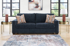 Leasing Furniture - Ashley Furniture - Aviemore Living Room - Queen Sofa Sleeper / Stone - 2430539