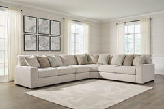 Leasing Furniture - Ashley Furniture - Ballyton Sectional - RAF 5-Piece Sectional / Sand - 25102S3