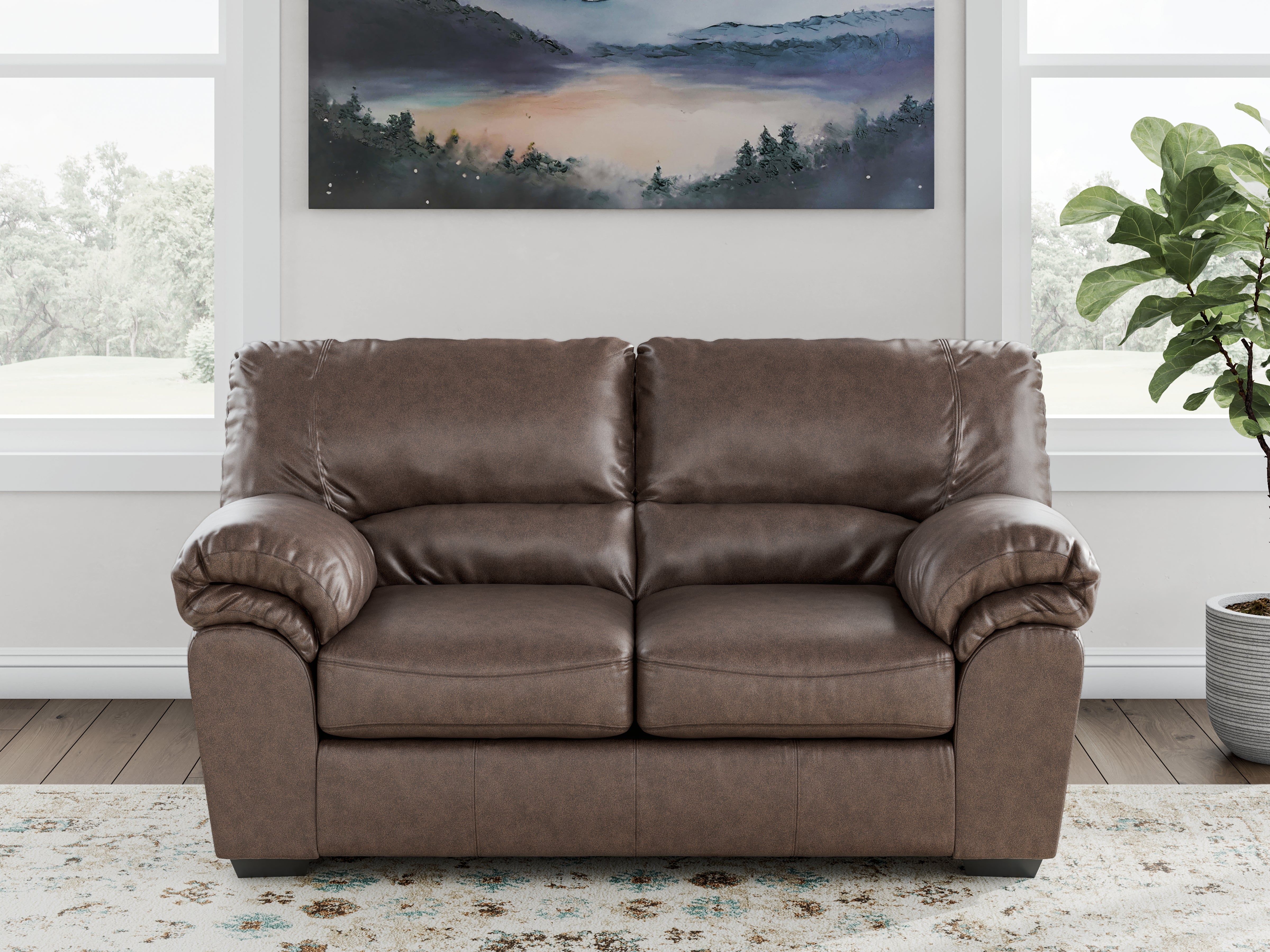 Leasing Furniture - Ashley Furniture - WillowBend Living Room - Rocker Recliner / Caramel - PC2770425