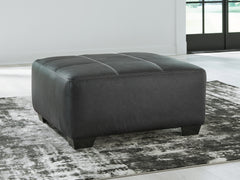 Leasing Furniture - Ashley Furniture - Brixley Pier Living Room - Oversized Accent Ottoman / Graphite - 2990608