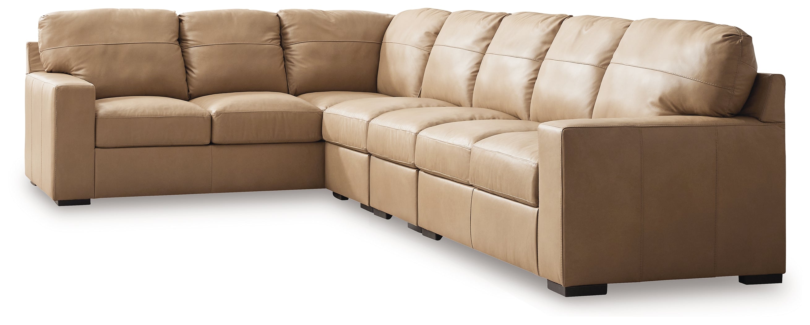 Leasing Furniture - Ashley Furniture - Bandon Sectional - LAF 4-Piece Sectional / Toffee - 38006S5