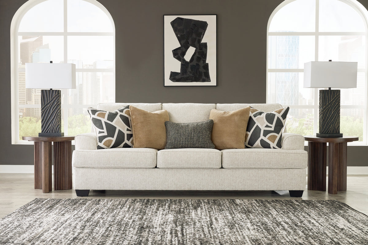 Leasing Furniture - Ashley Furniture - Heartcort Living Room - Chair and a Half / Quartz - 4460423