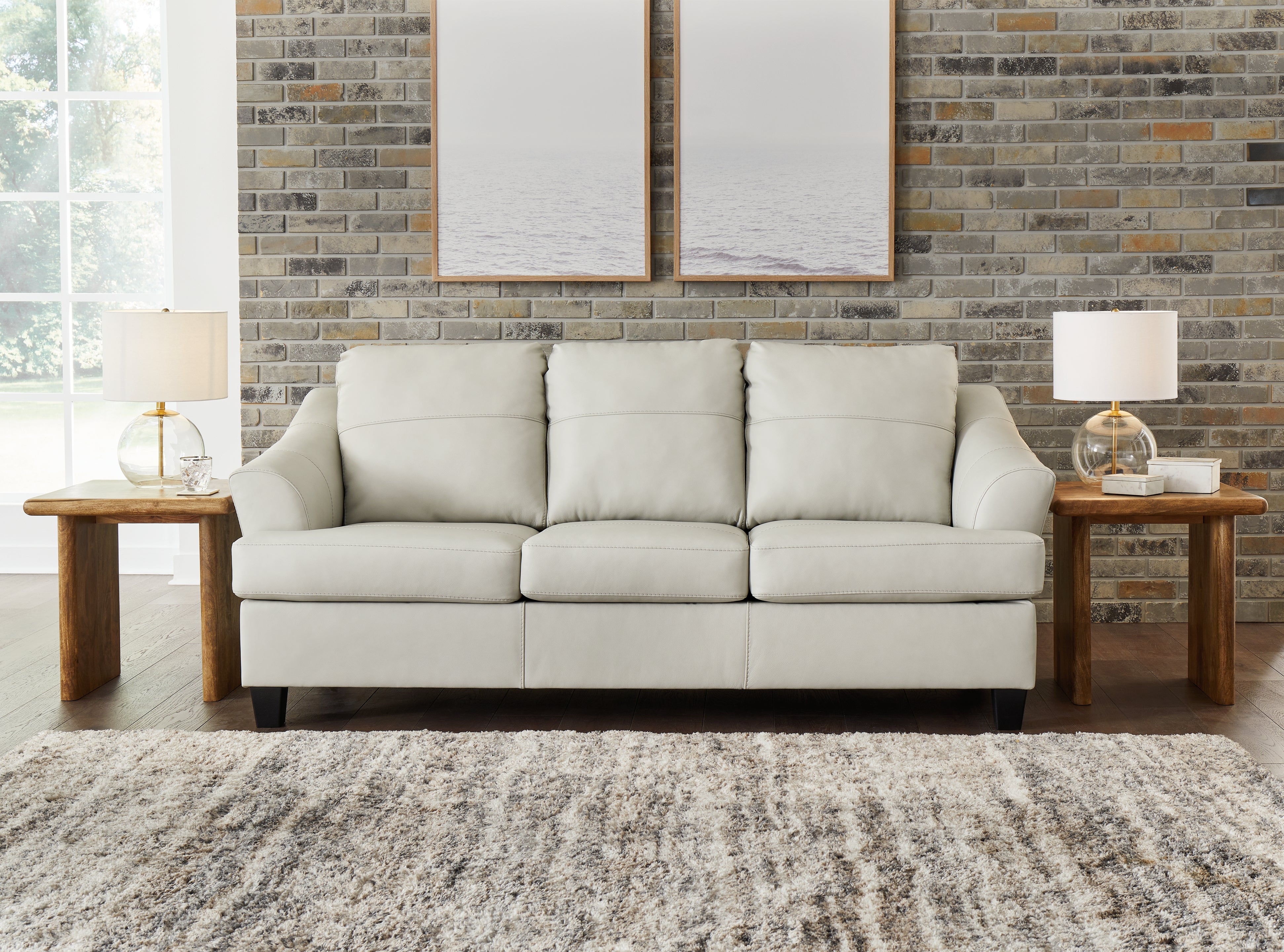 Leasing Furniture - Ashley Furniture - Genoa Living Room - Sofa / Coconut - 4770438