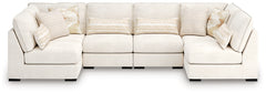 Leasing Furniture - Ashley Furniture - Donelson Creek Sectional - 5-Piece Sectional / Vanilla - 48002S1