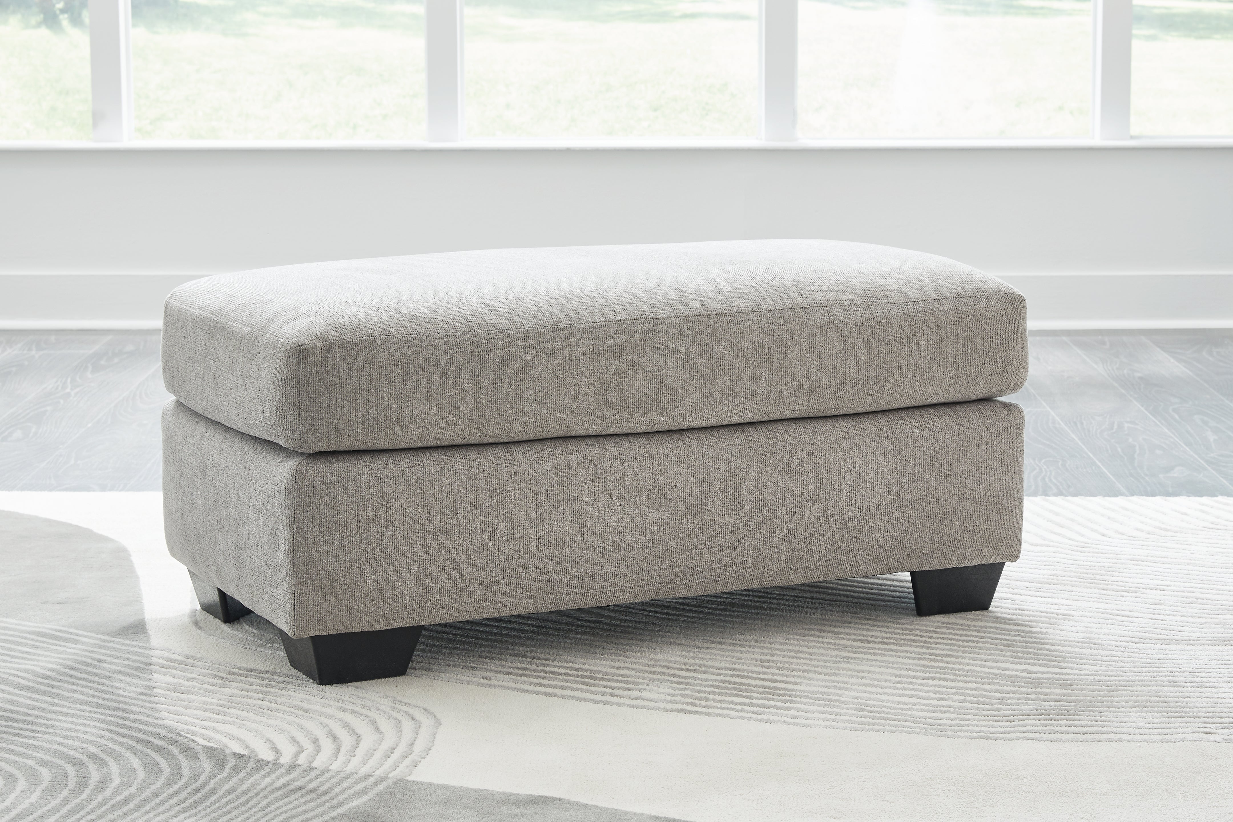 Leasing Furniture - Ashley Furniture - Avenal Park Living Room - Ottoman / Flannel - 5080514