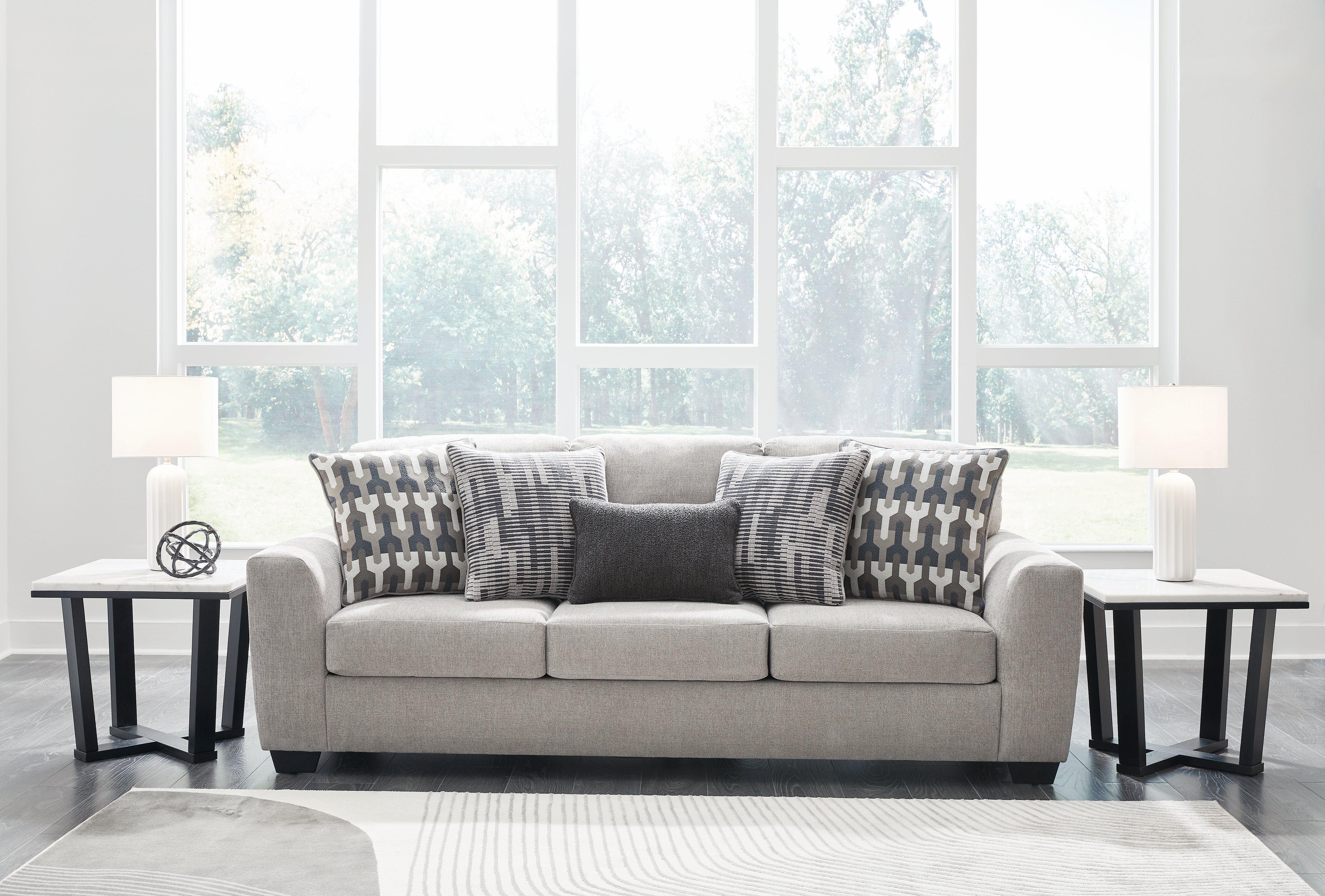 Leasing Furniture - Ashley Furniture - Avenal Park Living Room - Sofa / Flannel - 5080538