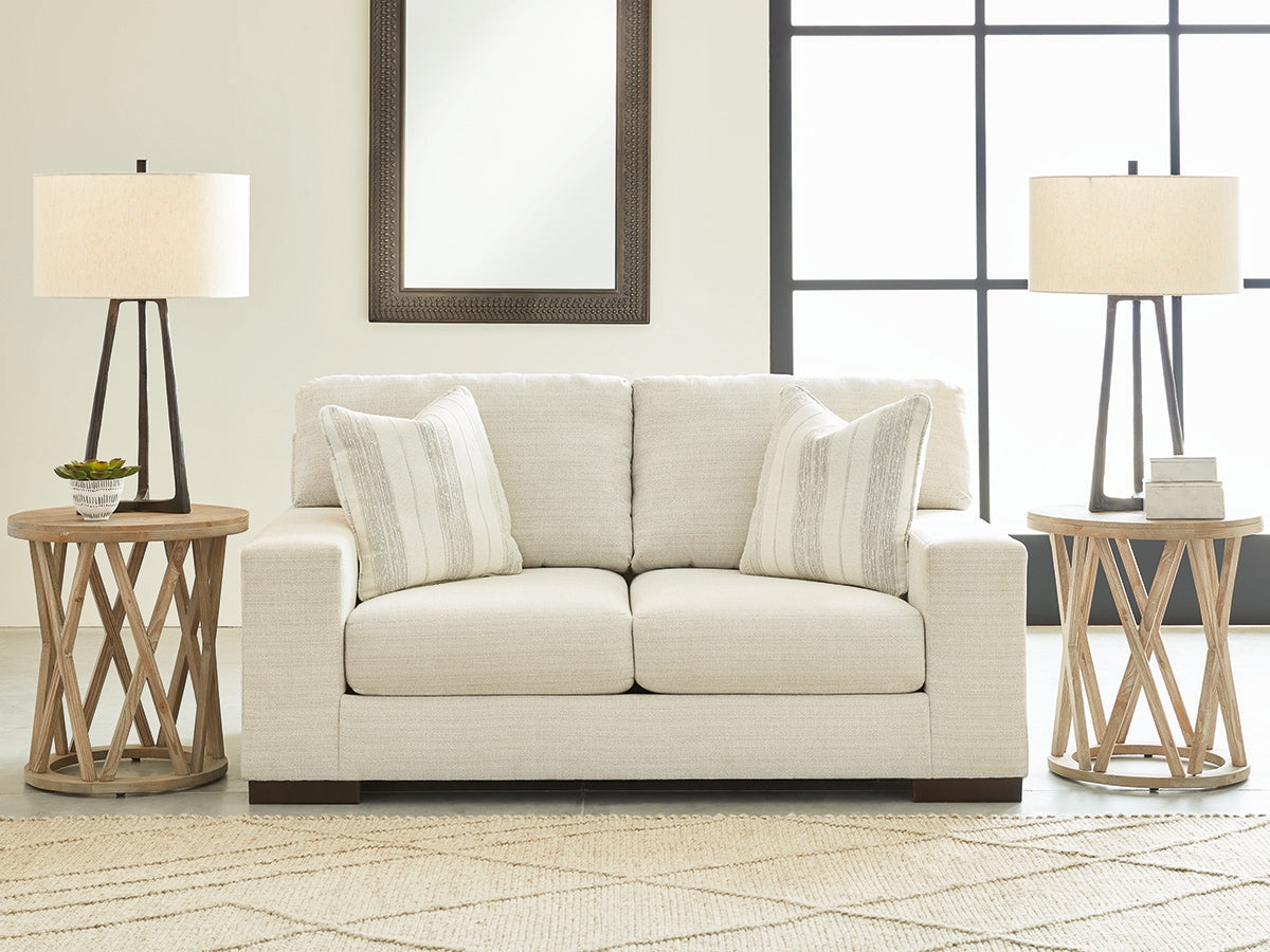 Leasing Furniture - Ashley Furniture - Maggie Living Room - Loveseat / Birch - 5200335