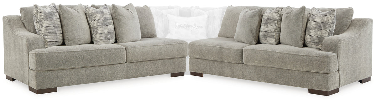 Leasing Furniture - Ashley Furniture - Bayless 2-Piece Sectional - 2-Piece Sectional / Smoke - 52304U1