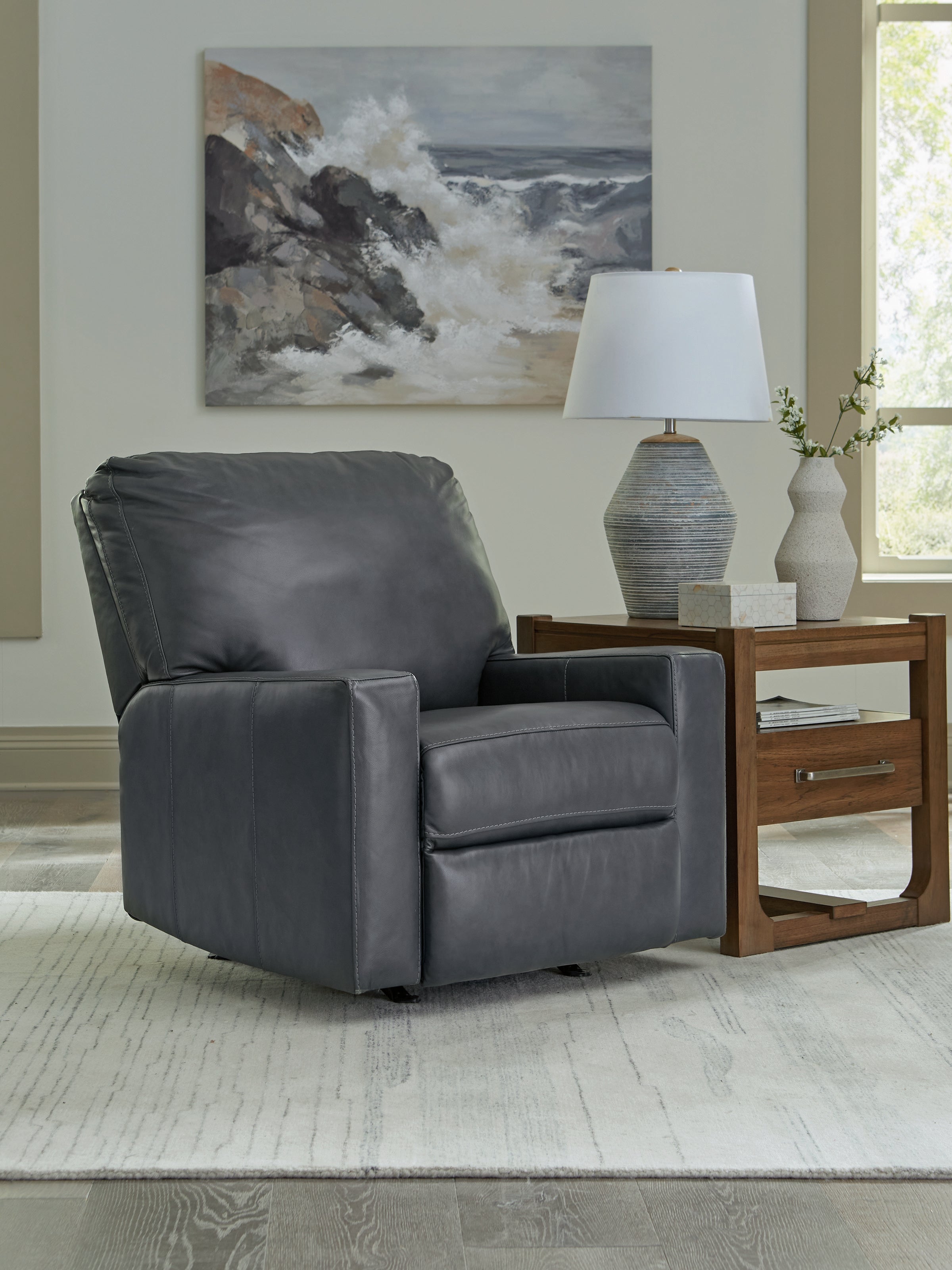 Leasing Furniture - Ashley Furniture - Bolsena Living Room - Rocker Recliner / Admiral - 5560425
