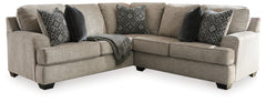 Leasing Furniture - Ashley Furniture - Bovarian Sectional - LAF 4-Piece Sectional / Stone - 56103S6