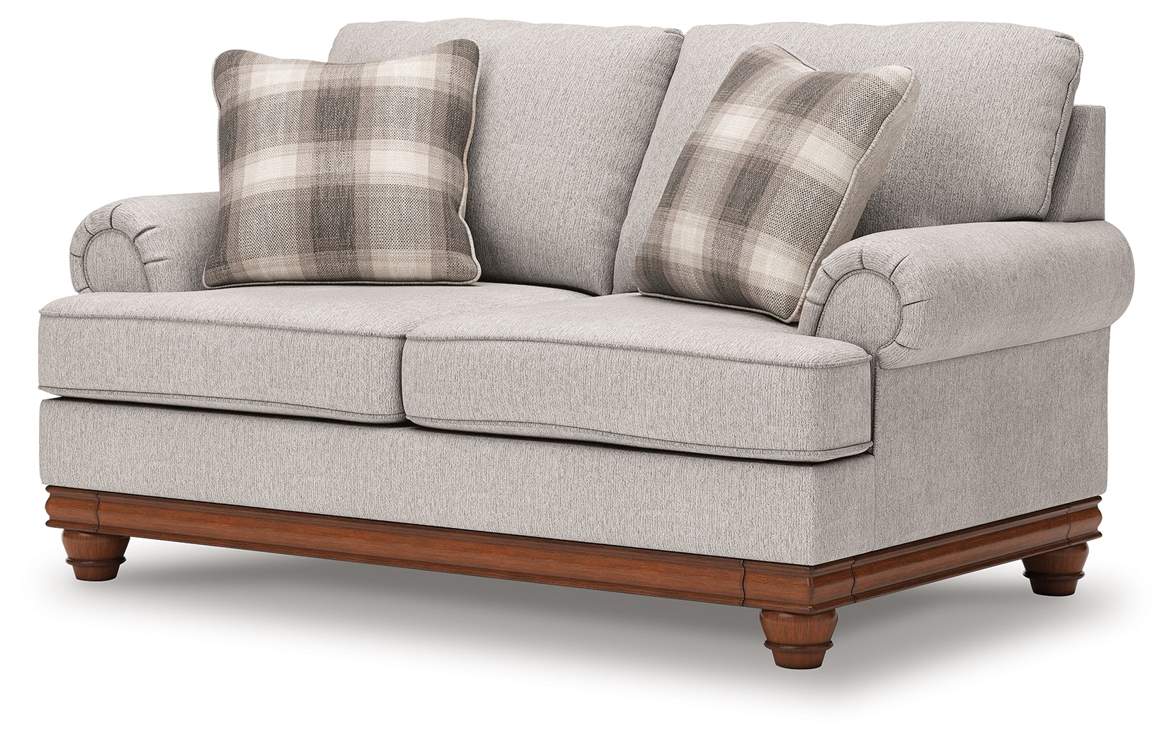 Leasing Furniture - Ashley Furniture - Clearbrooke Living Room - Ottoman / Sandstone - PC5680314