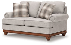 Leasing Furniture - Ashley Furniture - Clearbrooke Living Room - Ottoman / Sandstone - PC5680314