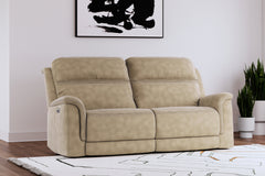 Leasing Furniture - Ashley Furniture - Next-Gen Durapella Living Room - Power Lift Recliner / Sand - 4070912