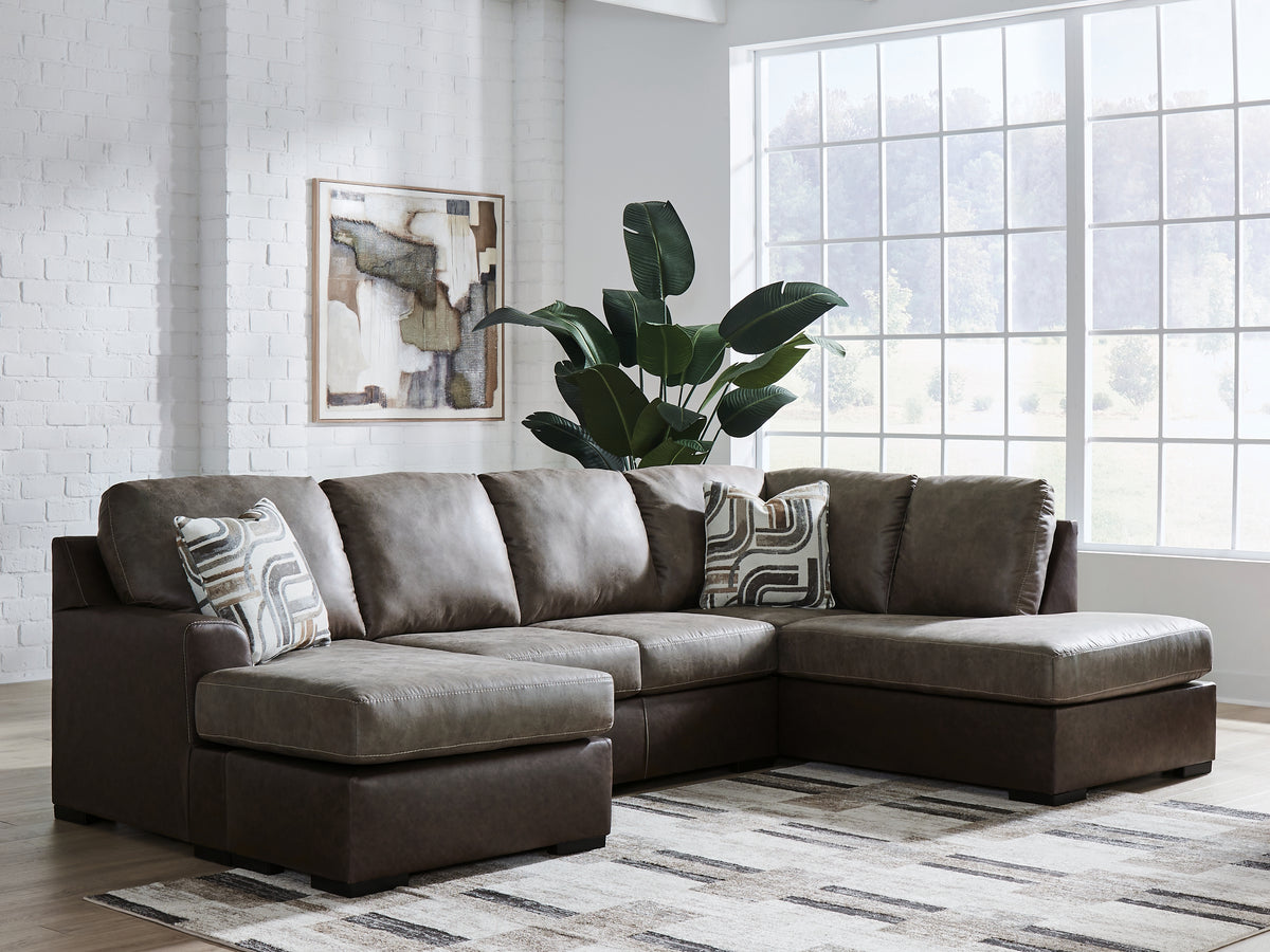 Leasing Furniture - Ashley Furniture - Castille Way Sectional - LAF 2-Piece Sectional with Chaise - PC62703S2
