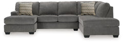 Leasing Furniture - Ashley Furniture - Riverfield Sectional - 2-Piece Sectional with Chaise / Iron - 70097S1