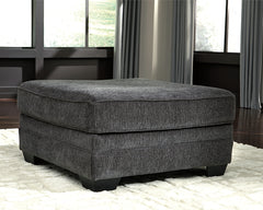 Leasing Furniture - Ashley Furniture - Tracling Living Room - Oversized Accent Ottoman / Slate - 7260008