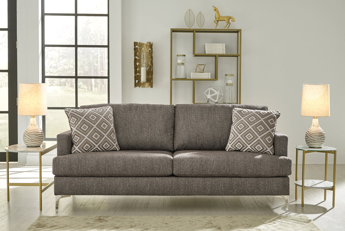 Leasing Furniture - Ashley Furniture - Arcola Living Room - RTA Sofa / Java - 82604S1