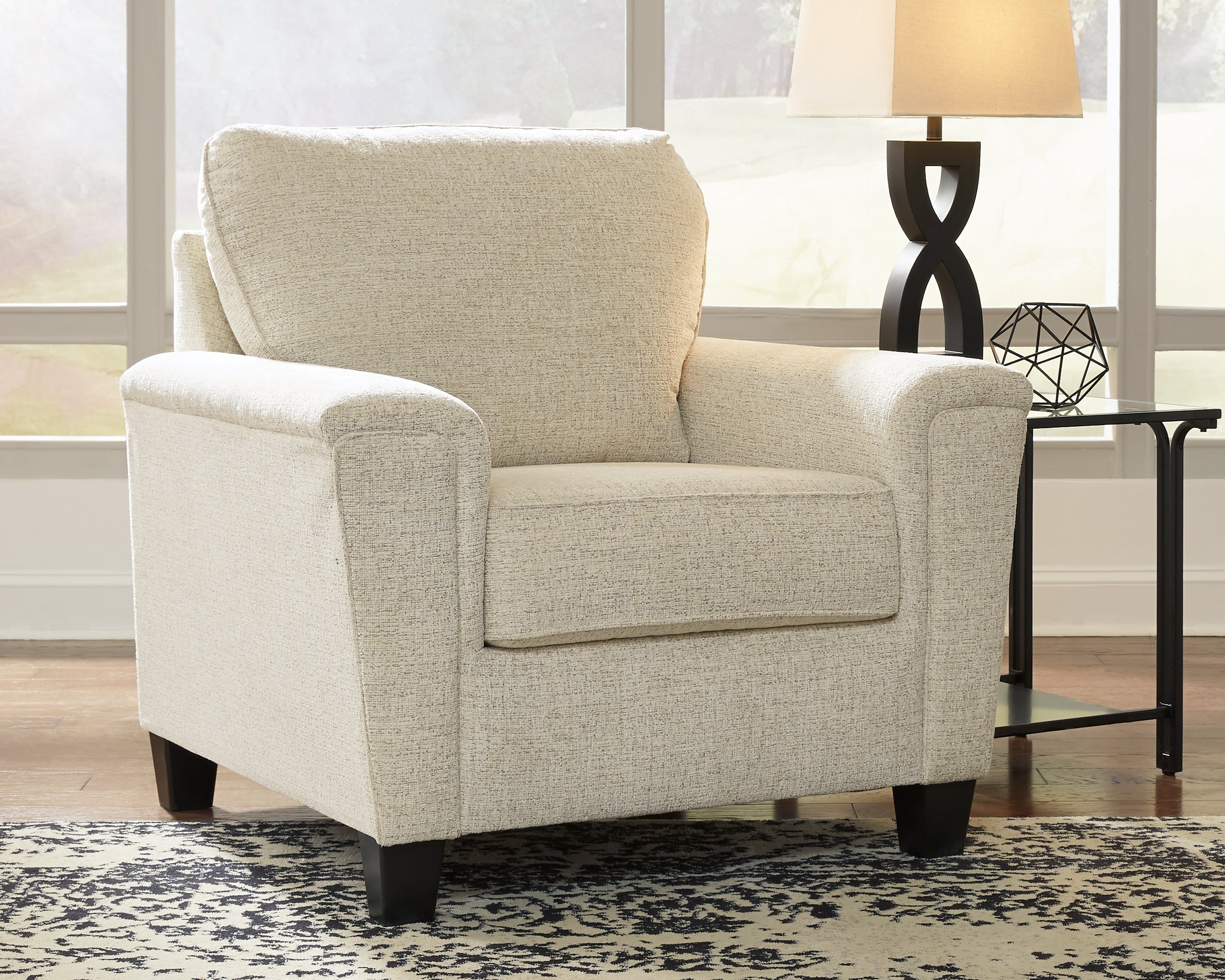 Leasing Furniture - Ashley Furniture - Abinger Living Room - Chair / Natural - 8390420
