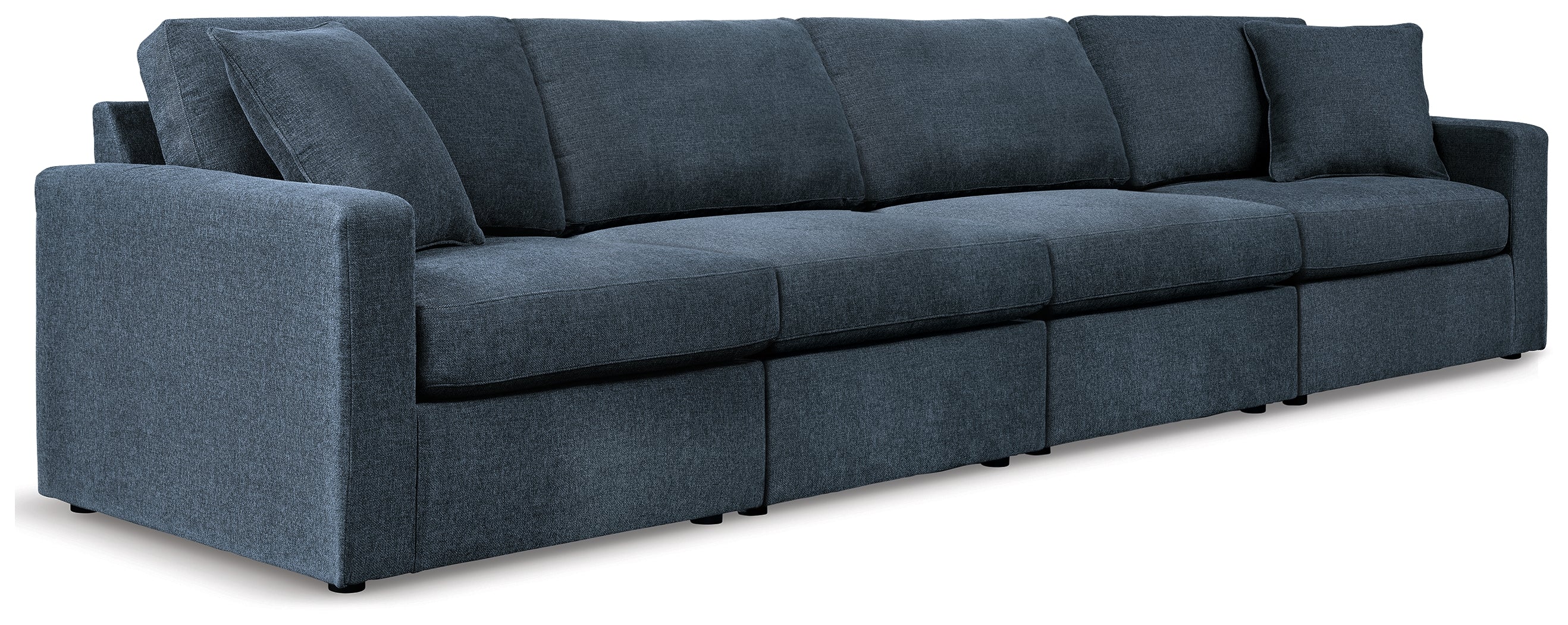 Leasing Furniture - Ashley Furniture - Modmax Sectional - RAF 4-Piece Sectional / Ink - 92121S10