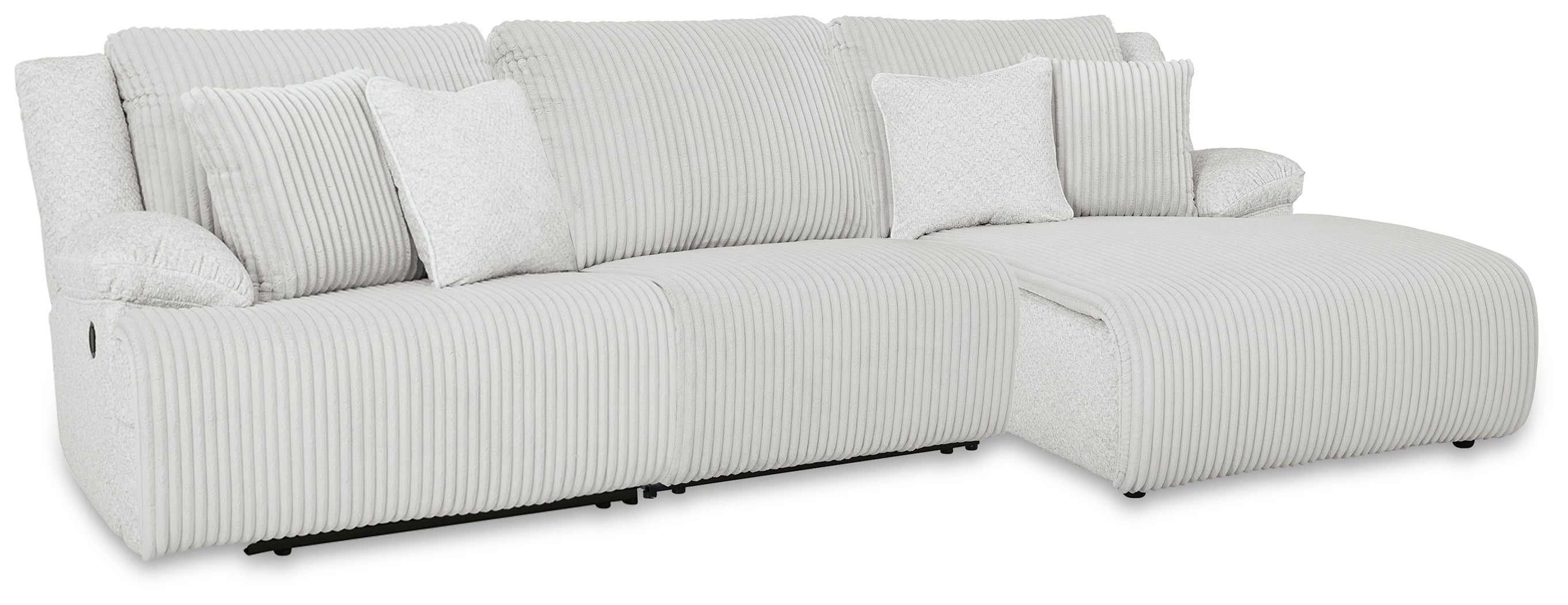 Leasing Furniture - Ashley Furniture - Top Tier Sectional - 3-Piece Sectional Chofa / Alloy - 92706S10