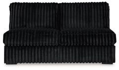 Leasing Furniture - Ashley Furniture - Midnight-Madness 4-Piece Sectional - 4-Piece Sectional / Onyx - 98103U11