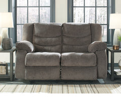 Leasing Furniture - Ashley Furniture - Tulen Living Room - Reclining Sofa / Gray - 9860688