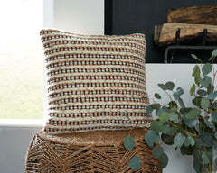 Leasing Furniture - Ashley Furniture - Nealington Pillows - Pillow (4/CS) / Brown/Black/White - A1000929