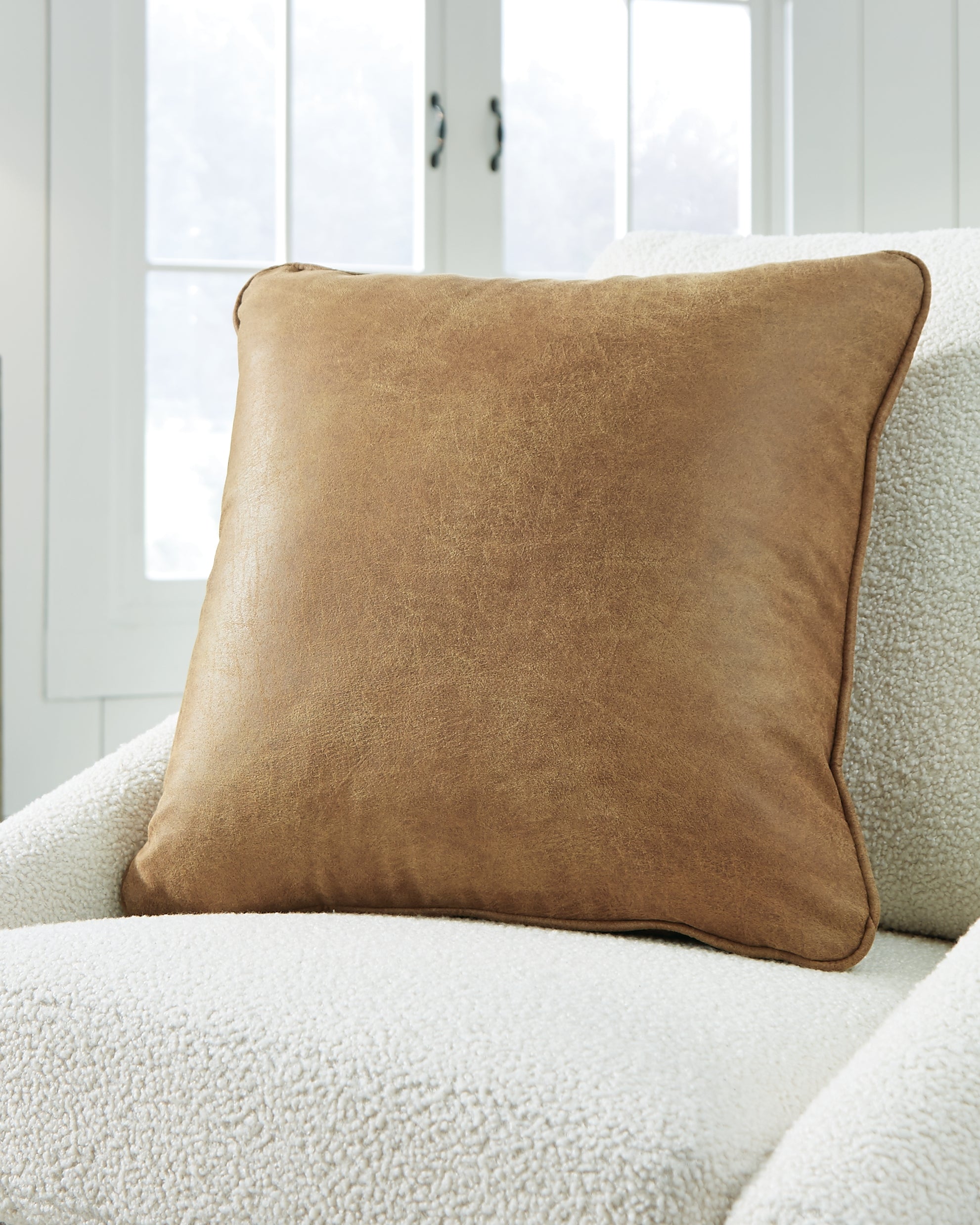 Leasing Furniture - Ashley Furniture - Cortnie Pillows - Pillow / Caramel - A1000953P