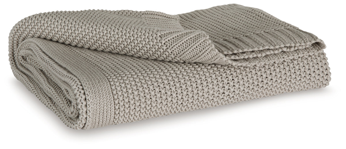 Leasing Furniture - Ashley Furniture - Gayelery Throw (Set of 3) - Throw (3/CS) / Gray - A1001085