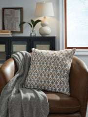 Leasing Furniture - Ashley Furniture - Dainwick Pillows - Pillow (4/CS) / White/Gray/Brown - A1001102
