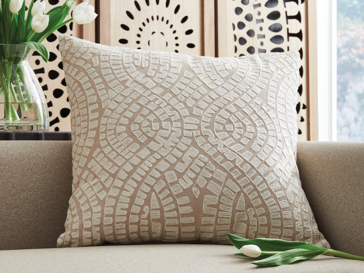 Leasing Furniture - Ashley Furniture - Cortlen Pillows - Pillow (4/CS) / Beige/Ivory - A1001122