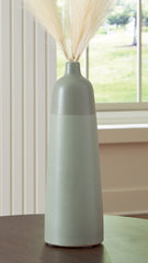 Leasing Furniture - Ashley Furniture - Peerland Vase - Vase / Sage Green - A2000655