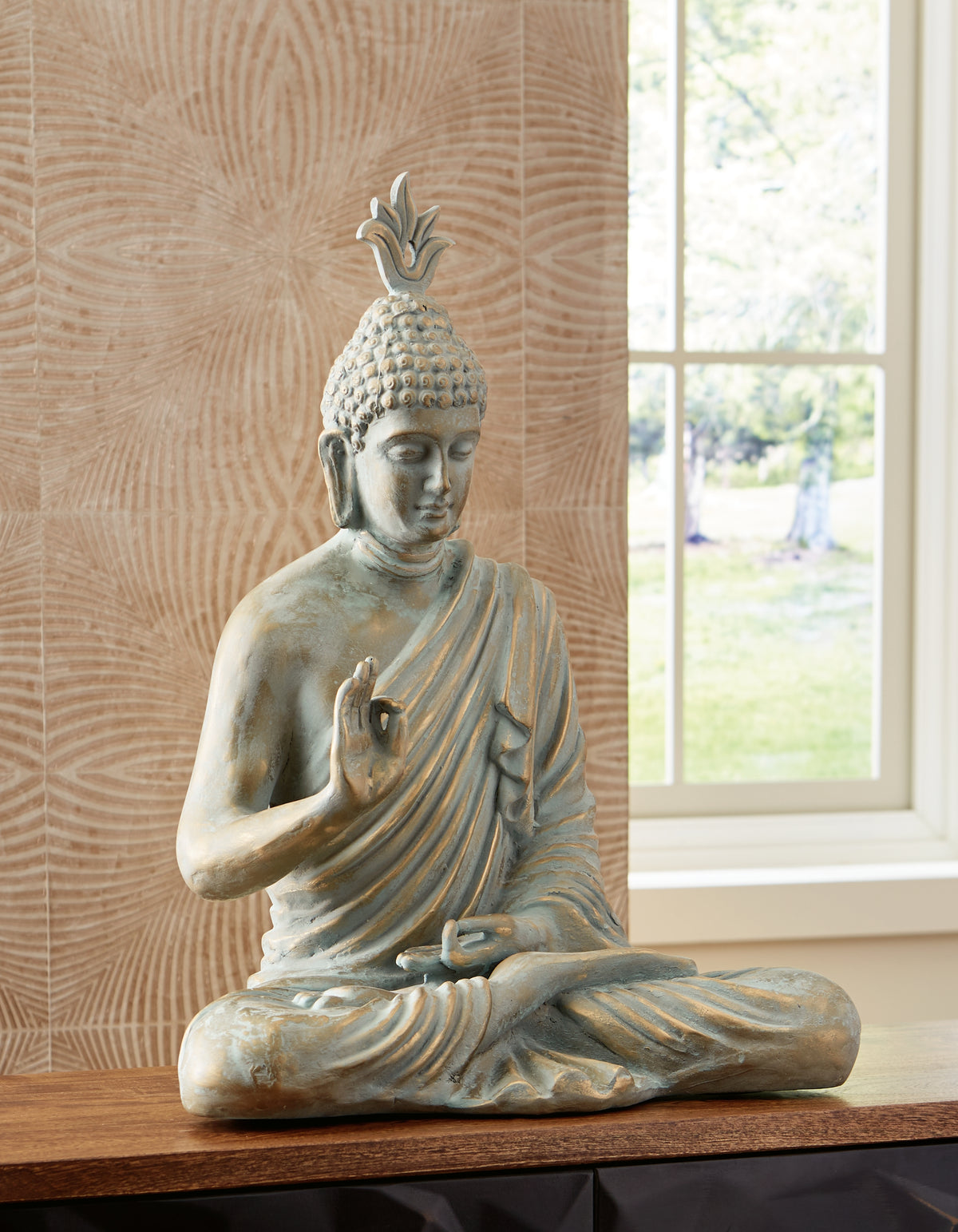 Leasing Furniture - Ashley Furniture - Hosgrove Sculpture - Sculpture / Verigris Patina - A2000678