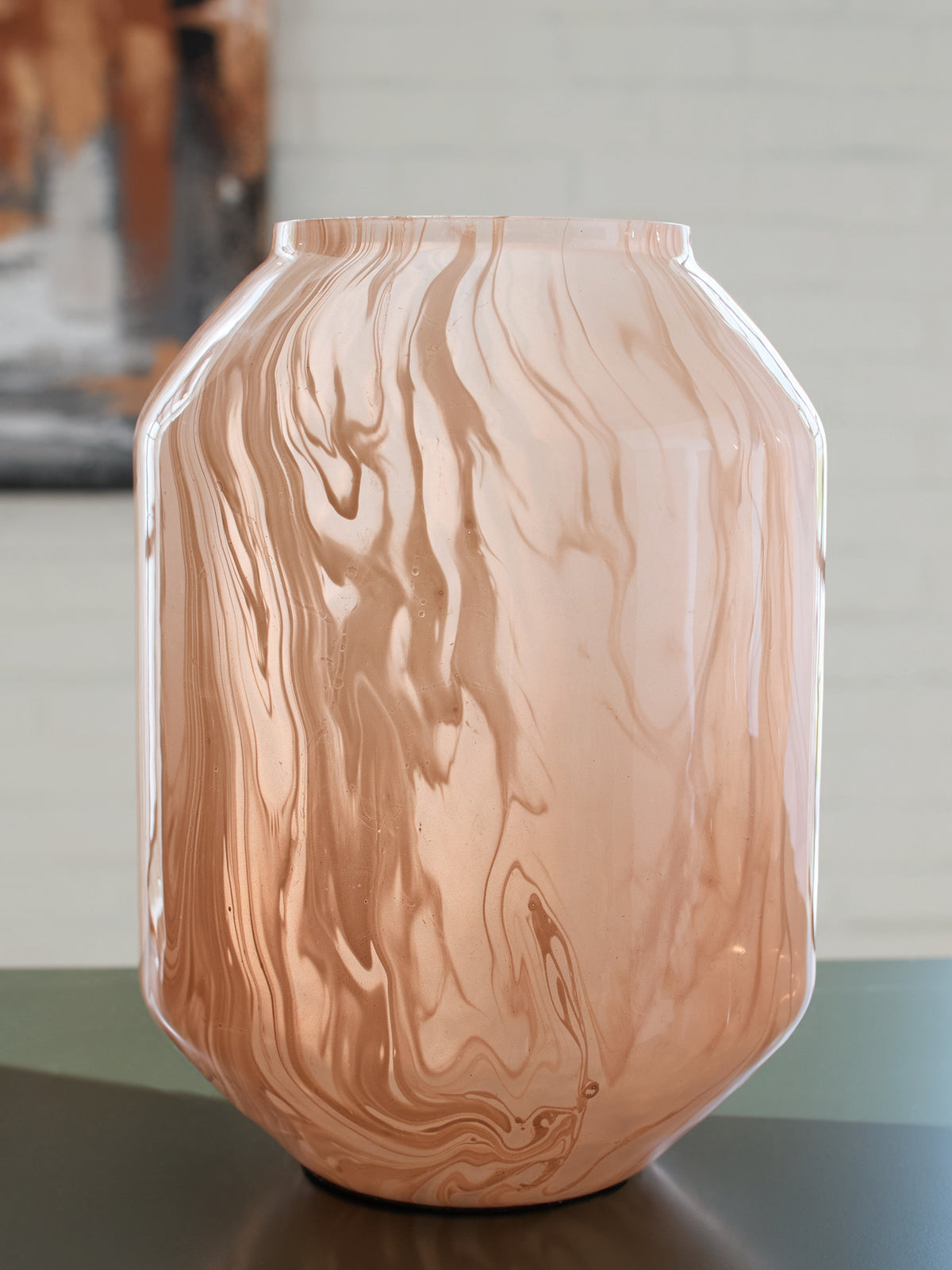 Leasing Furniture - Ashley Furniture - Dushby Vase - Vase / Blush Pink - A2000728