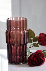 Leasing Furniture - Ashley Furniture - Dorlow Vase - Vase (2/CS) / Mauve - A2900024