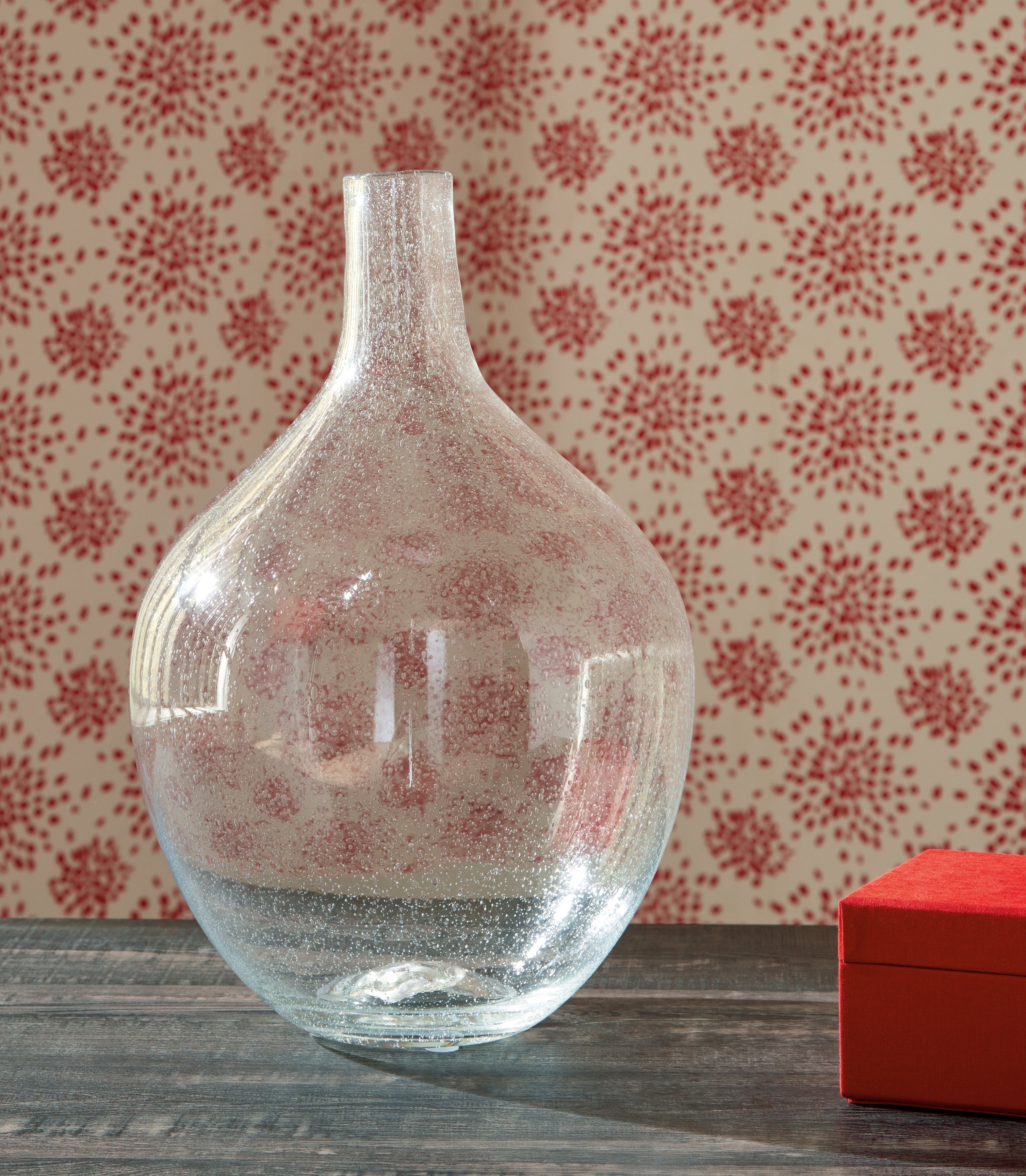 Leasing Furniture - Ashley Furniture - Kurthorne Vase - Vase / Clear - A2900028