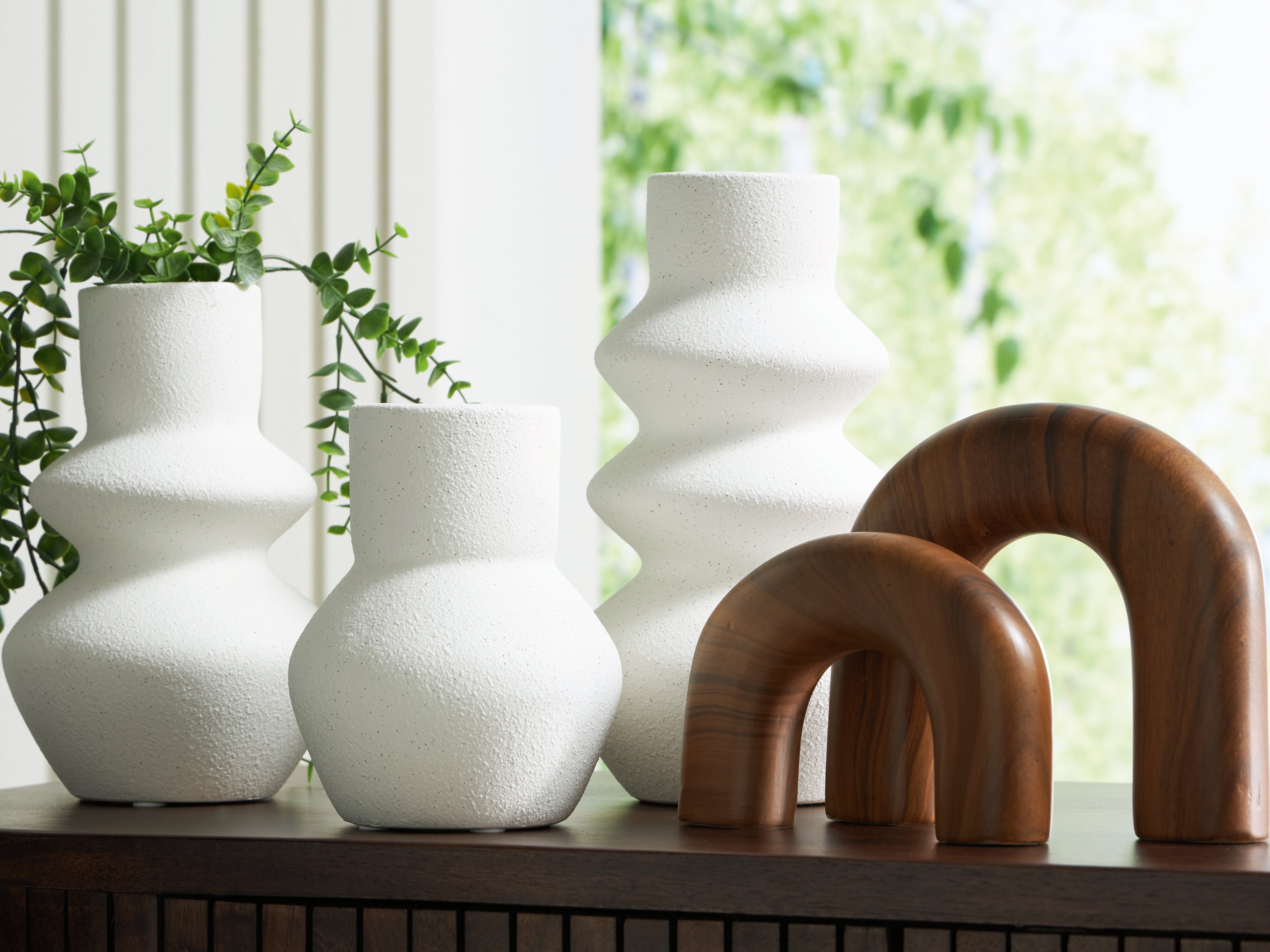 Leasing Furniture - Ashley Furniture - Carterworth Accessory Set (Set of 5) - Accessory Set (5/CN) / White/Brown - A2C00210