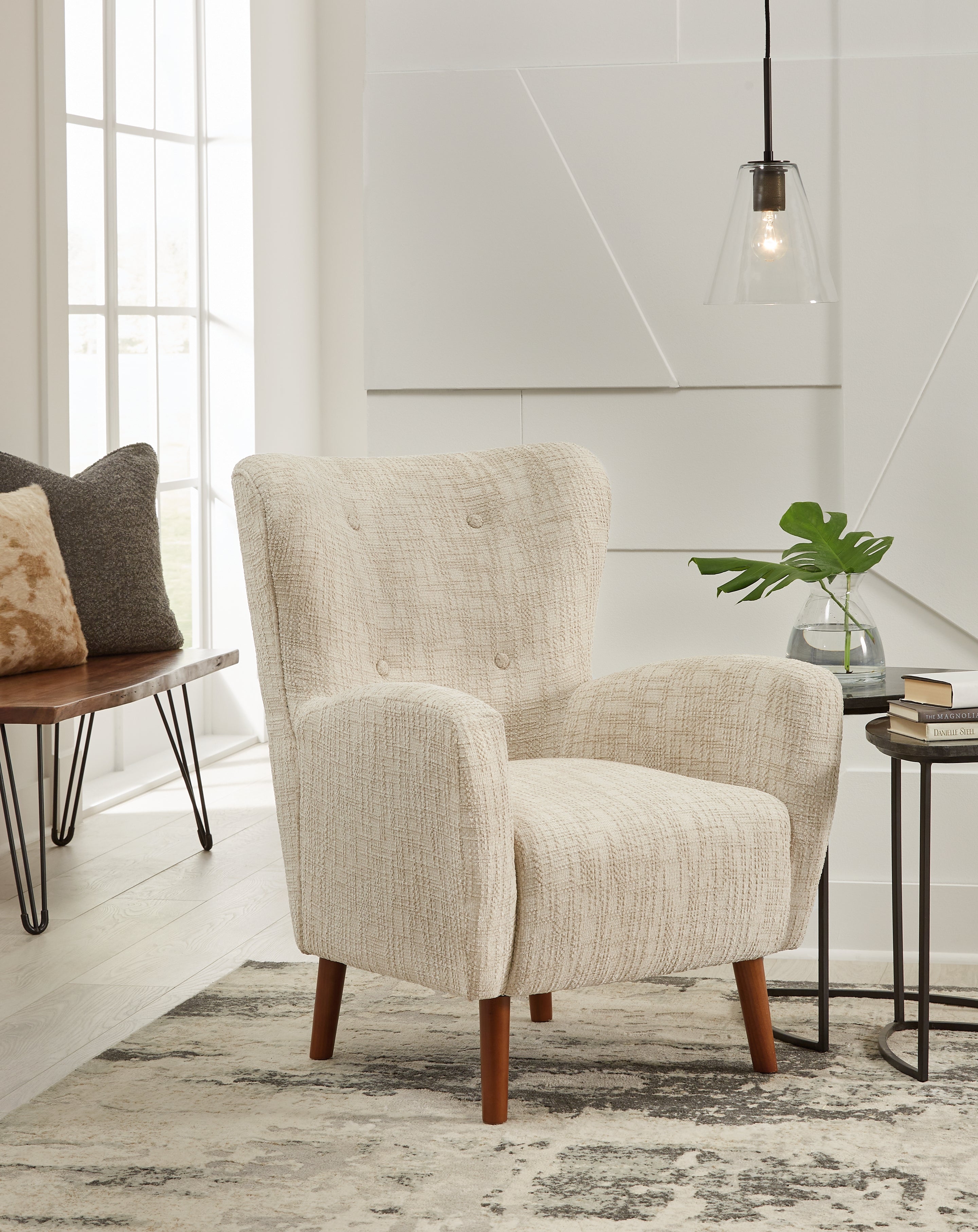 Leasing Furniture - Ashley Furniture - Jemison Next-Gen Nuvella Accent Chair - Accent Chair / Dune - A3000638