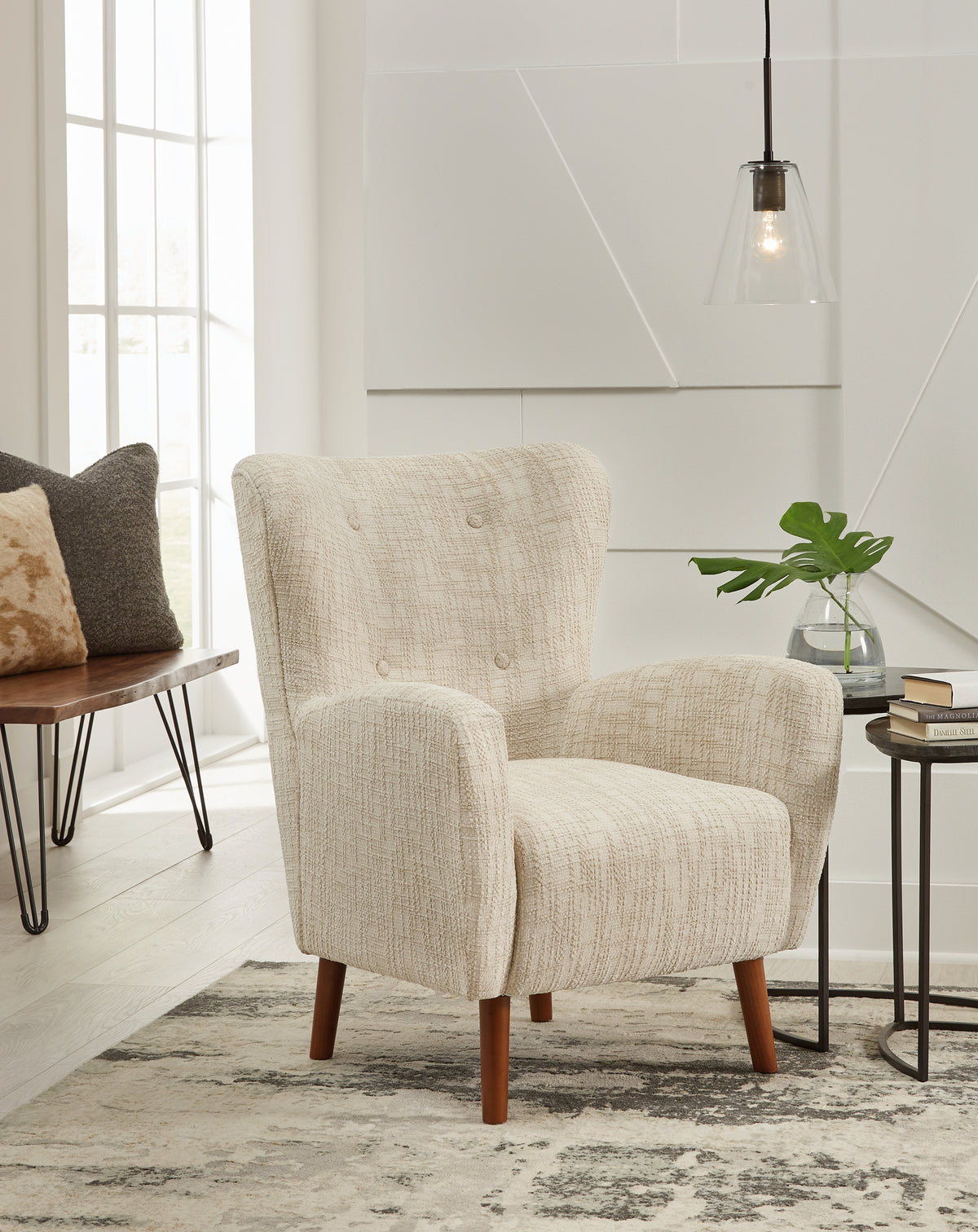 Leasing Furniture - Ashley Furniture - Jemison Next-Gen Nuvella Accent Chair - Accent Chair / Dune - A3000638