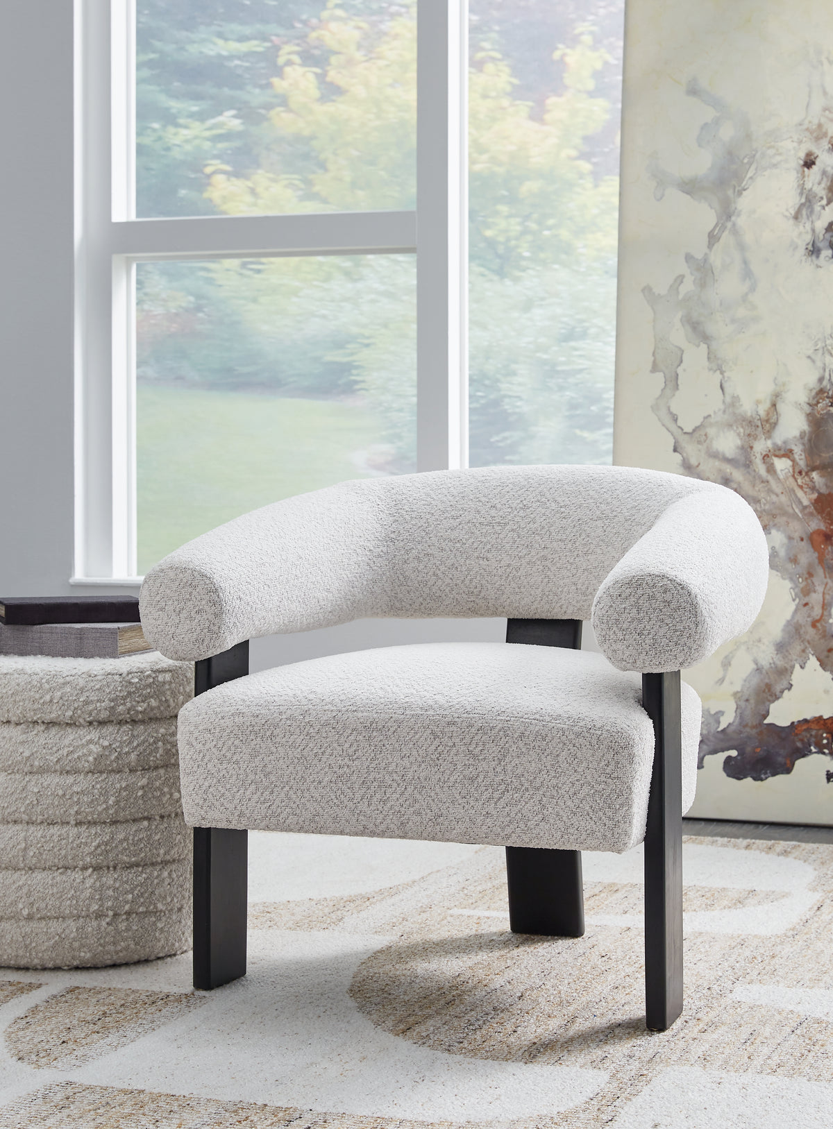 Leasing Furniture - Ashley Furniture - Dultish Accent Chair - Accent Chair / Snow - A3000668