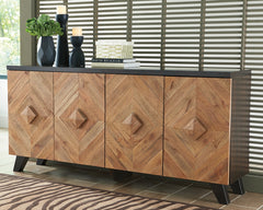 Leasing Furniture - Ashley Furniture - Robin Ridge Accent Cabinet - Accent Cabinet / Two-tone Brown - A4000031