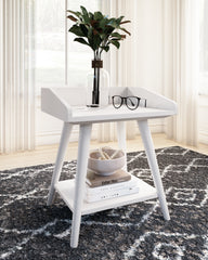 Leasing Furniture - Ashley Furniture - Blariden Accent Table - Accent Table / White - A4000367